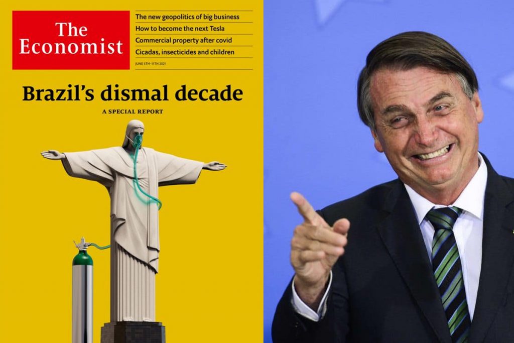 Secom fez tradução confusa e respondeu a artigo da The Economist que sugeria "matar" Jair Bolsonaro