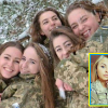 Fotos de lindas soldadas e militares ucranianas bombaram nas redes sociais nesta quinta (Reprodução/Redes)