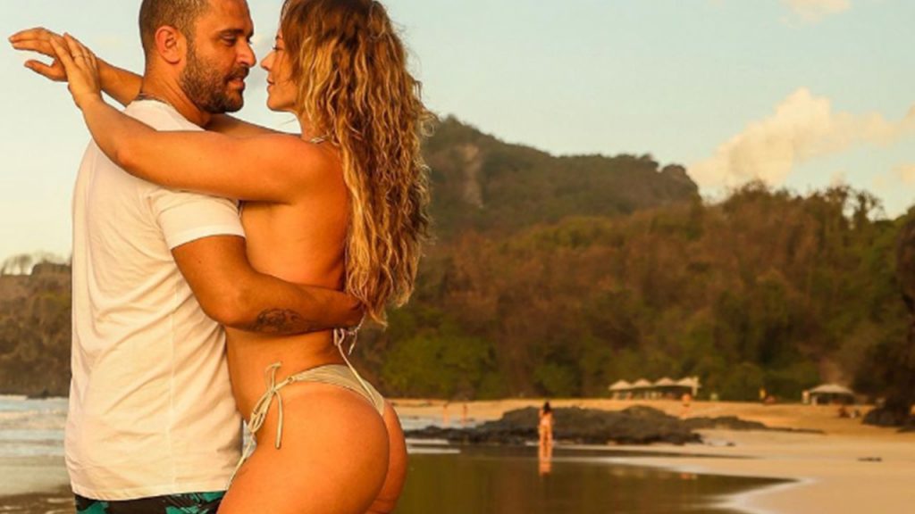 Paolla Oliveira e Diogo Nogueira: TBT com romance e bumbum na nuca (Instagram)