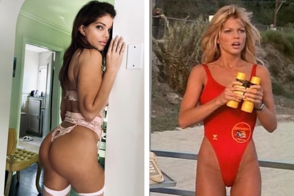 A atriz Donna D’Errico, estrela de Baywatch (Foto: Reprodução/Instagram)