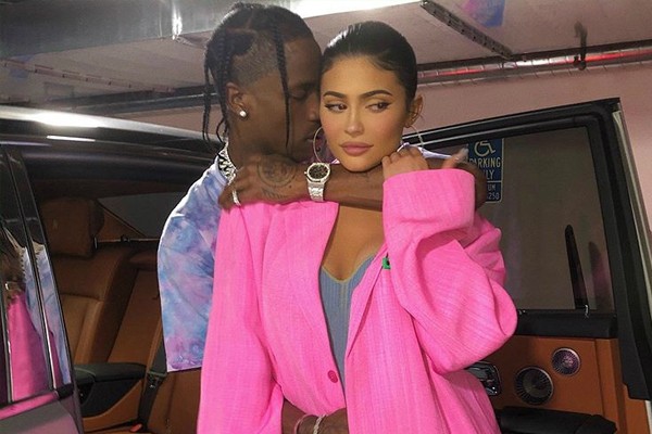 Travis Scott e Kylie Jenner (Foto: Reprodução / Instagram)