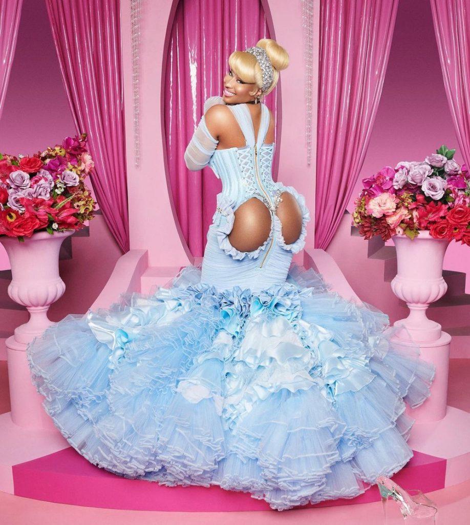 Nicki Minaj como ‘Chunderella’ no Halloween 2022 — Foto: Reprodução/Instagram