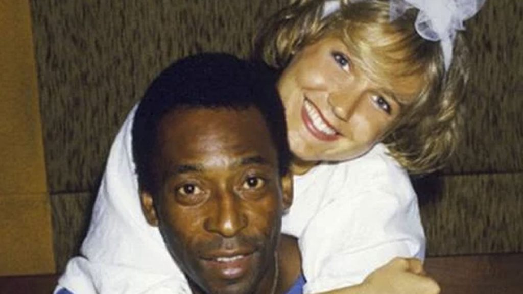 Xuxa e Pelé tiveram um relacionamento que durou 6 anos (Reprodução)