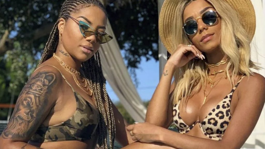 Ludmilla surge em vídeo de bastidores com Brunna Gonçalves e encanta fãs