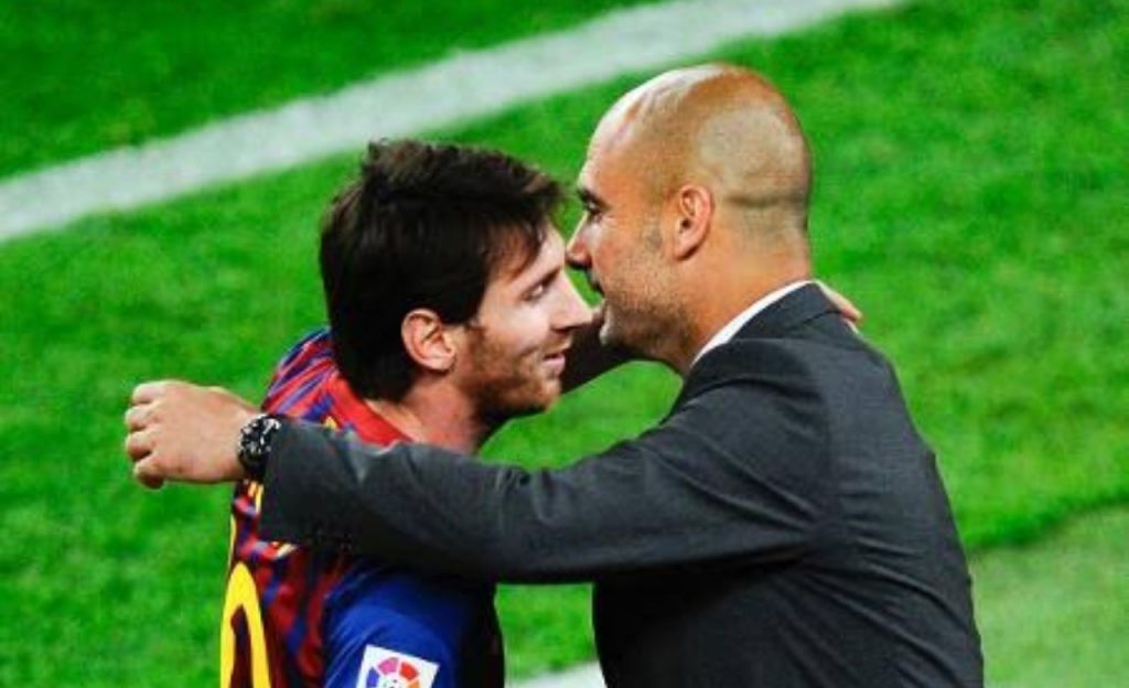 Messi tentou se juntar novamente com Guardiola