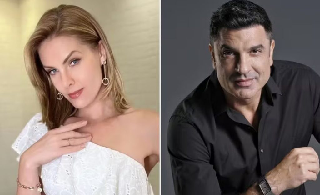 Ana Hickmann negou romance com Edu Guedes