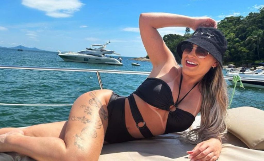 Andressa Urach relatou o medo nas redes sociais