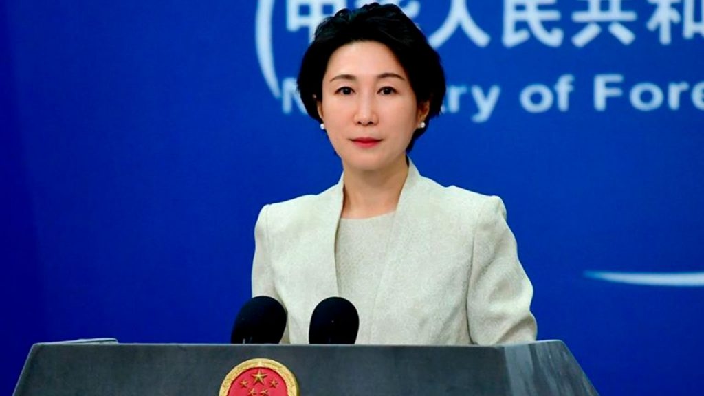 Mao-Ning, Ministra das Relações Exteriores da China