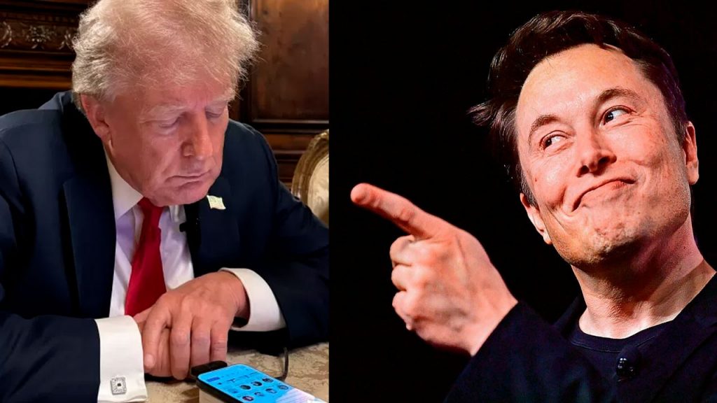 Donald Trump concedeu entrevista ao bilionário Elon Musk na plataforma X