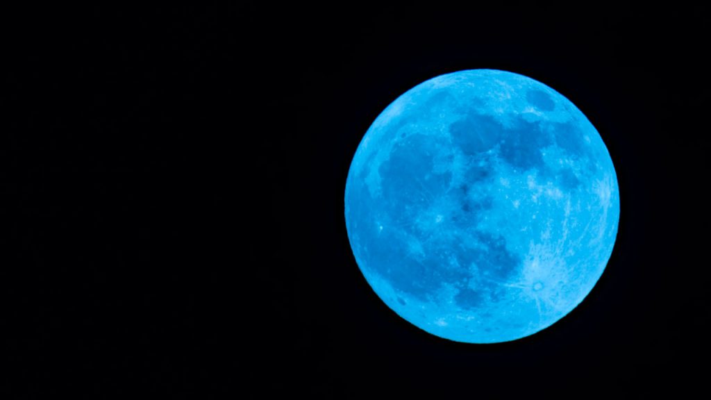 Superlua azul: fenômeno raro poderá ser observado a olho nu hoje