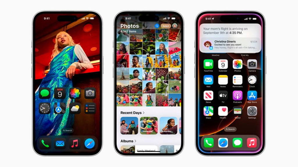 iOS 18 traz novos recursos, como mais personalização para a tela inicial e Centro de Controle no iPhone e iPad