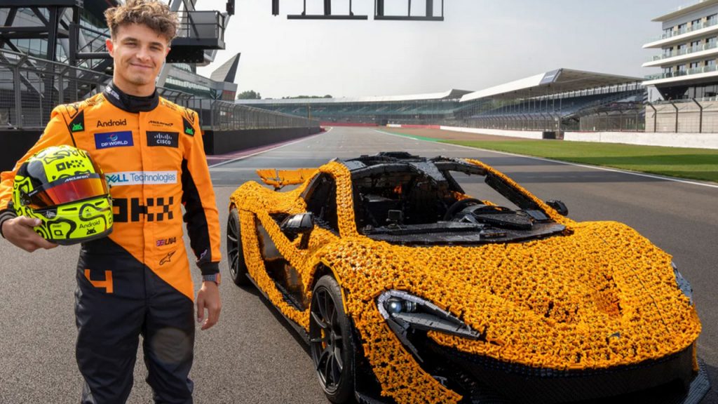 LEGO e McLaren criaram uma réplica em tamanho real e funcional do McLaren P1