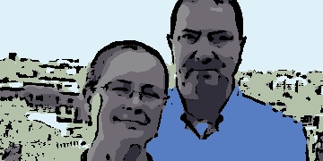 Shivaun Raff e Adam Raff, fundadores do site Foundem