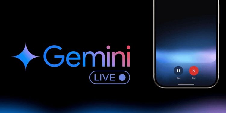 Google lançou o Gemini Live gratuitamente no Brasil para usuários de Android