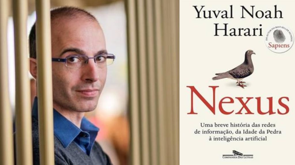 Yuval Noah Harari lançou o livro "Nexus — Uma Breve História das Redes de Informação: Da Idade da Pedra à Inteligência Artificial"