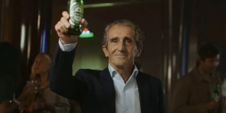 Heineken lança nova campanha publicitária em homenagem a Ayrton Senna