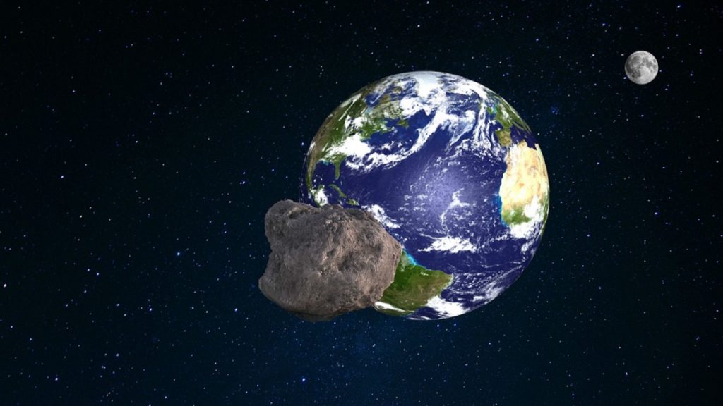 Apophis, um asteroide de 340 metros, fará uma aproximação histórica à Terra em abril de 2029