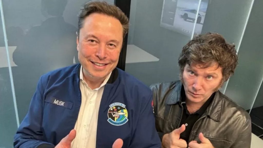 O presidente da Argentina, Javier Milei, caiu em uma pegadinha e disse que Elon Musk comprou a CNN