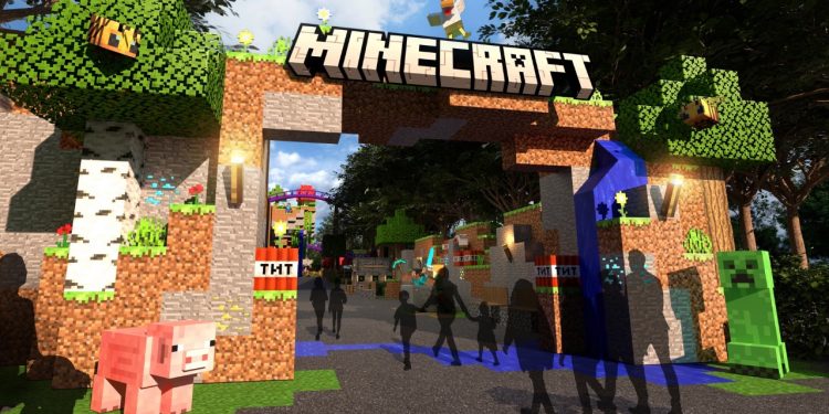 Minecraft fará sua estreia no mundo real com parques temáticos e atrações