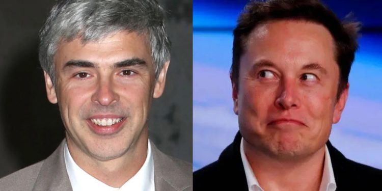 Em 2014, Larry Page sugeriu deixar sua fortuna para Elon Musk, em vez de fundações tradicionais