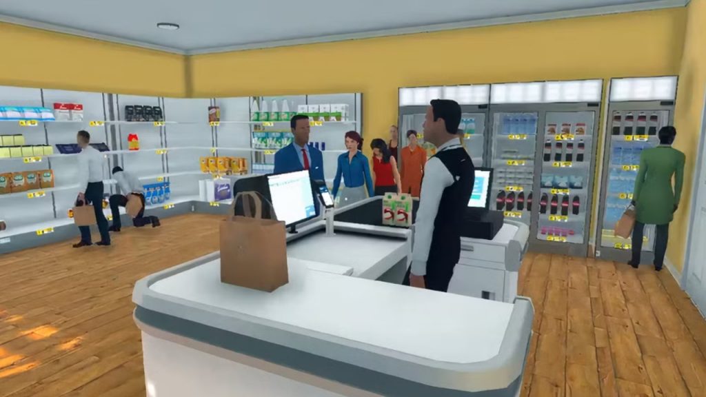 Supermarket Simulator: o segredo para atrair mais cliente no jogo