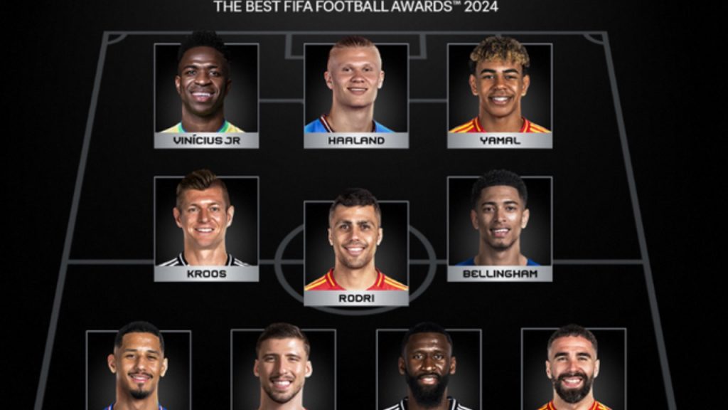 Fifa anunciou as "Seleções do Ano" no The Best Fifa Awards realizado no Catar