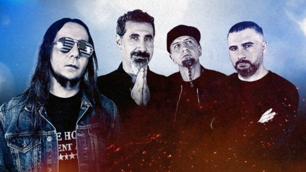 System of a Down fará três shows no Brasil em maio de 2025