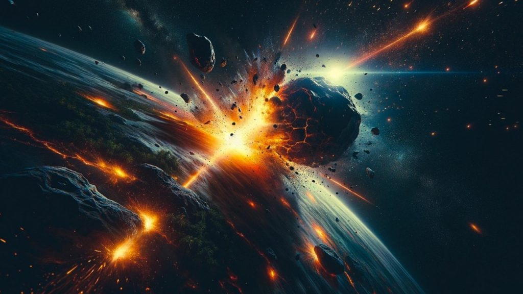 O asteroide 2024 YR4 foi descoberto em dezembro de 2024 e pode colidir com a Terra em 22 de dezembro de 2032