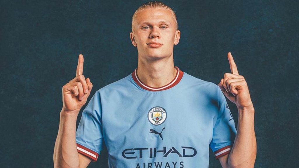 Erling Haaland é esperança de gols no City e um dos principais artilheiros da Champions