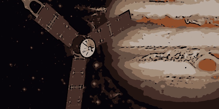 Imagens da JunoCam mostraram mudanças na superfície de Júpiter, reforçando a atividade vulcânica