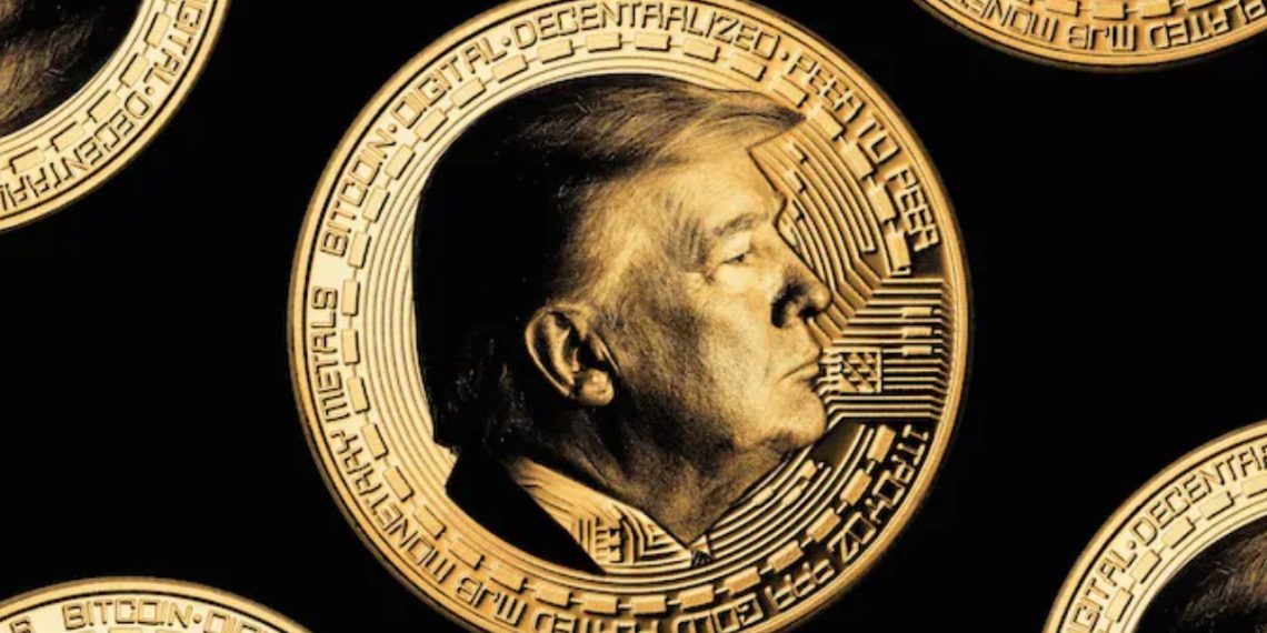 lançamento da meme coin $TRUMP tomou o mercado de assalto