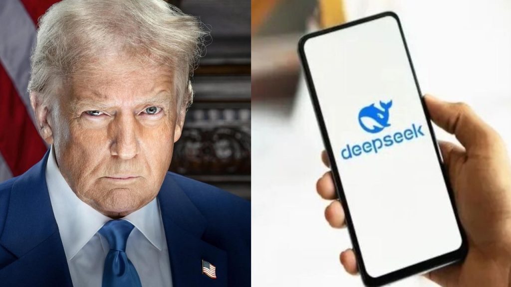 Donald Trump declarou que a DeepSeek é um "chamado de alerta" para empresas americanas