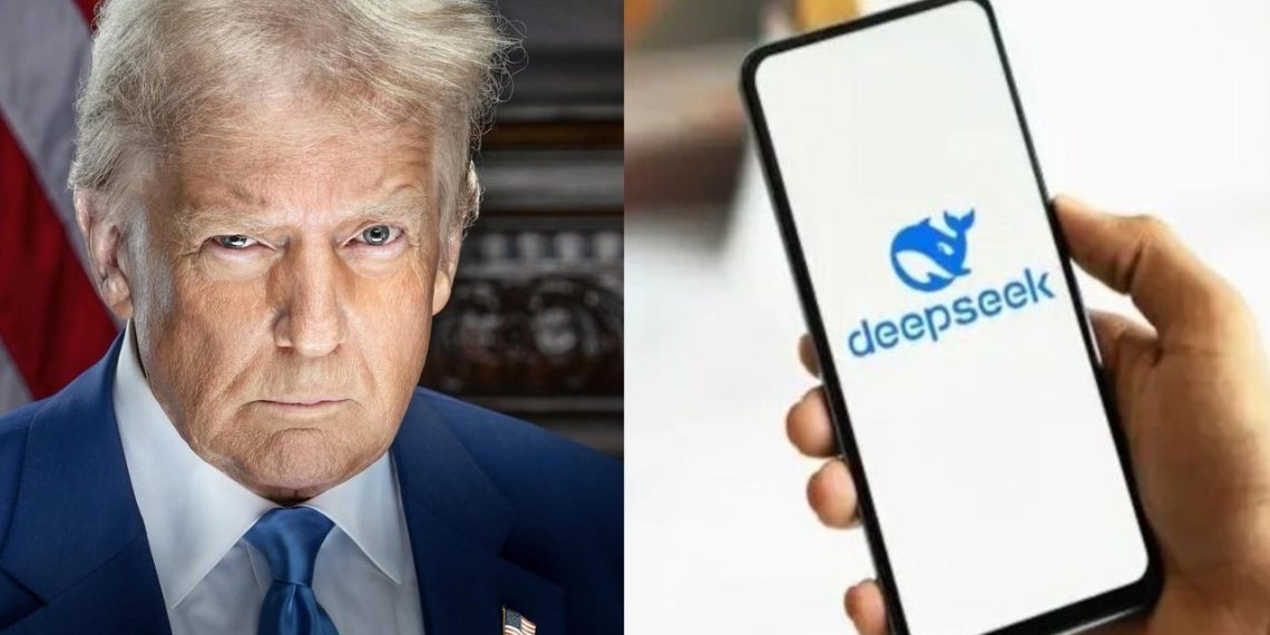 Donald Trump declarou que a DeepSeek é um "chamado de alerta" para empresas americanas