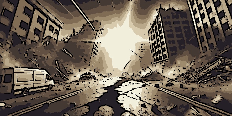 Pesquisa de brasileiros explica como sol pode afetar terremotos (Ilustração)