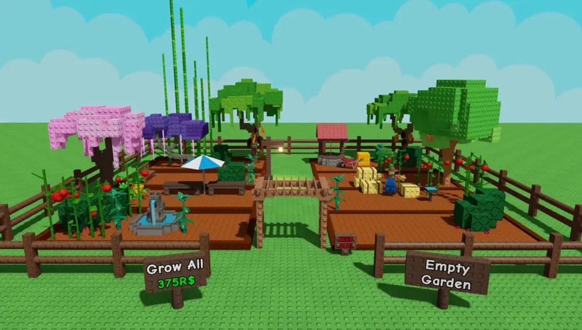 'Grow a Garden' bate recorde de usuários simultâneos e supera Fortnite (Foto: Reprodução/Tela)