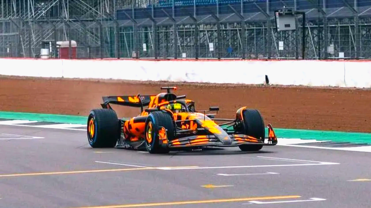 Carro de F1 da McLaren para a temporada de Fórmula 1 na temporada 2025 (Foto: Divulgação/McLaren)